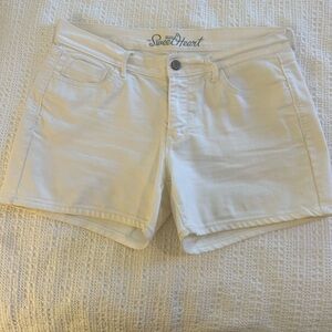 Old Navy Women's White Jean Shorts